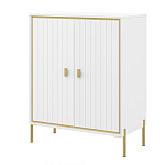 Тумба белая с двумя дверками и полками Antique Order варинант исполнения - 1 | Loft Concept в Краснодаре