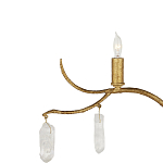 Бра с каркасом в виде веток усыпанных кристаллами Branches with Crystals варинант исполнения - 1 | Loft Concept в Краснодаре