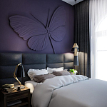 Барельеф BUTTERFLY варинант исполнения - 3 | Loft Concept в Краснодаре