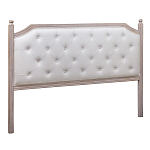 Изголовье кровати бежевое с мягкой обивкой из льна Emma Headboard варинант исполнения - 1 | Loft Concept в Краснодаре