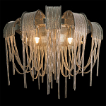 Бра с металиическими цепочками и дугообразными элементами Atlantis Chain варинант исполнения - 2 | Loft Concept в Краснодаре