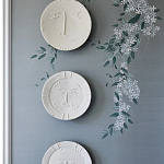 Обои ручная роспись Jasmine Standard colourway on Wood Ash slub silk варинант исполнения - 3 | Loft Concept в Краснодаре