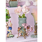 Ваза с птицами и цветами из фарфора с бронзовыми элементами Garden of Eden варинант исполнения - 5 | Loft Concept в Краснодаре