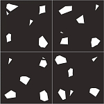 Плитка с узором Осколки варинант исполнения - 2 | Loft Concept в Краснодаре