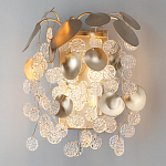 Бра с декоративными подвесками из прозрачного стекла в форме монеток FAIRYTREE Light варинант исполнения - 3 | Loft Concept в Краснодаре