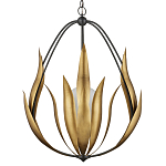 Люстра грушевидной формы с волнистыми листьями Foliage of Leaf Forms варинант исполнения - 3 | Loft Concept в Краснодаре