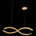 Люстра волнистой формы с фактурным хрустальным плафоном Light Delight варинант исполнения - 3 | Loft Concept в Краснодаре