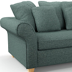 Мебельная ткань Шенилл бирюзовый цвет 138 см T4-31 варинант исполнения - 7 | Loft Concept в Краснодаре