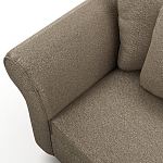 Мебельная ткань Шенилл коричневый цвет 138 см T4-21 варинант исполнения - 5 | Loft Concept в Краснодаре