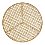 Столик приставной золотистый с орнаментом на столешнице Tanzania варинант исполнения - 2 | Loft Concept в Краснодаре