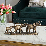 Композиция в виде семьи слонов Elephants Figurine варинант исполнения - 1 | Loft Concept в Краснодаре