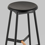 Черный барный стул Knopper варинант исполнения - 5 | Loft Concept в Краснодаре