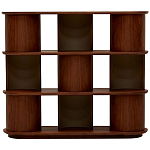 Стеллаж Zacharie Brown Wood Rack варинант исполнения - 2 | Loft Concept в Краснодаре