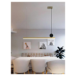 Люстра линейная светодиодная в минималистичном стиле New Age of Light варинант исполнения - 4 | Loft Concept в Краснодаре