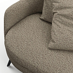 Мебельная ткань Шенилл коричневый цвет 138 см T4-28 варинант исполнения - 5 | Loft Concept в Краснодаре