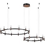 Люстра подвесная с цилиндрическими плафонами на двух круглых подвесах  Arnaut Light варинант исполнения - 2 | Loft Concept в Краснодаре