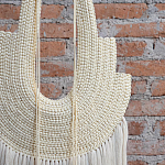 Аксессуар настенный в Эко стиле Белый wall decor White dress варинант исполнения - 4 | Loft Concept в Краснодаре