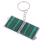 Зеркало брелок складное двухстороннее из натурального камня Малахит Stone Mirrors варинант исполнения - 5 | Loft Concept в Краснодаре