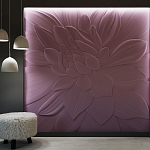 Барельеф LOTUS варинант исполнения - 3 | Loft Concept в Краснодаре