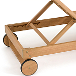 Шезлонг из эвкалипта Olivia варинант исполнения - 5 | Loft Concept в Краснодаре