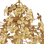 Подвесной светильник золотой с декором в виде лепестков клевера Hanging Clover варинант исполнения - 1 | Loft Concept в Краснодаре