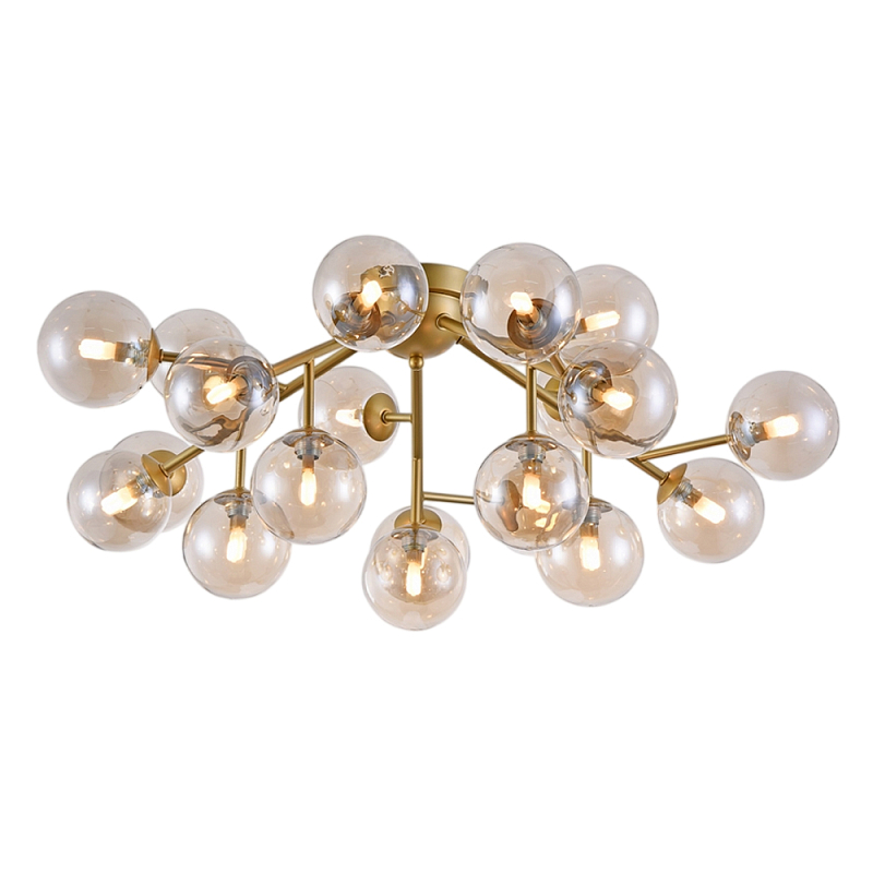 Потолочный светильник Dallas G9X20 Золотой Черный в Краснодаре | Loft Concept 