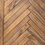 Шкаф из массива сосны с орнаментом "Ёлочка" Geometric Ornament варинант исполнения - 5 | Loft Concept в Краснодаре