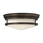 Потолочный светильник с белым матовым стеклянным плафоном в форме перевернутого конуса Hinkley варинант исполнения - 12 | Loft Concept в Краснодаре