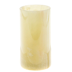 Ваза настольная цилиндрической формы из оникса Stone Vase варинант исполнения - 1 | Loft Concept в Краснодаре