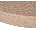 Столик журнальный круглый со светлым шпоном Light Veneer Table варинант исполнения - 4 | Loft Concept в Краснодаре