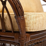 Комплект уличной мебели из ротанга Clara коричневый варинант исполнения - 5 | Loft Concept в Краснодаре