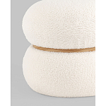 Пуф Полли S тедди белый варинант исполнения - 2 | Loft Concept в Краснодаре