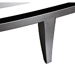 Комод фактурный серебристый с дверцами Silver Chest of Drawers варинант исполнения - 3 | Loft Concept в Краснодаре