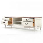 ТВ-тумба в стиле прованс из массива берёзы Interiors Romance варинант исполнения - 3 | Loft Concept в Краснодаре