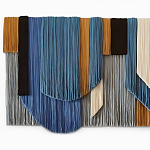 Абстрактное Панно из нитей Thread panel Abstraction II варинант исполнения - 1 | Loft Concept в Краснодаре