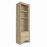  Стеллаж 2 ящика 4 открытые полки Flowchart 60 см варинант исполнения - 2 | Loft Concept в Краснодаре