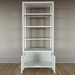 Стеллаж со стеклянными полками Elsa Dreams White варинант исполнения - 3 | Loft Concept в Краснодаре