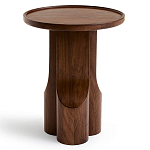 Приставной столик из массива дерева Walnut Triple варинант исполнения - 3 | Loft Concept в Краснодаре