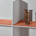 Дизайнерский стеллаж с вертикальными и горизонтальными полками Gio Ponti D.357.1 D.357.2 Rack варинант исполнения - 2 | Loft Concept в Краснодаре