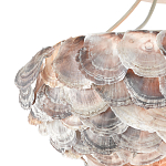 Потолочный светильник с каскадным абажуром из ракушек Sea Ravens варинант исполнения - 1 | Loft Concept в Краснодаре