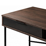 Стол рабочий в стиле лофт с ящиком и нишей для хранения Urban Style Space 2 варинант исполнения - 2 | Loft Concept в Краснодаре