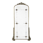 Зеркало в раме с античными позолоченными фрагментами Palace Antique Mirror варинант исполнения - 1 | Loft Concept в Краснодаре