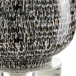 Настольная лампа с корпусом в форме амфоры и тканевым абажуром Warmth of Light варинант исполнения - 1 | Loft Concept в Краснодаре