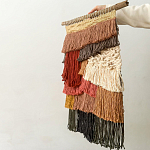 Текстильное Панно с бахромой варинант исполнения - 3 | Loft Concept в Краснодаре