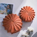 Ваза керамическая в виде круглой терракотовой морской раковины Galapagos варинант исполнения - 5 | Loft Concept в Краснодаре