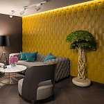 Гипсовая 3D Панель M-36 варинант исполнения - 2 | Loft Concept в Краснодаре