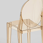 Прозрачный стул с янтарным оттенком LOUIS GHOST CHAIR варинант исполнения - 6 | Loft Concept в Краснодаре