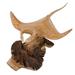 Статуэтка из дерева скат Animals of the World варинант исполнения - 4 | Loft Concept в Краснодаре