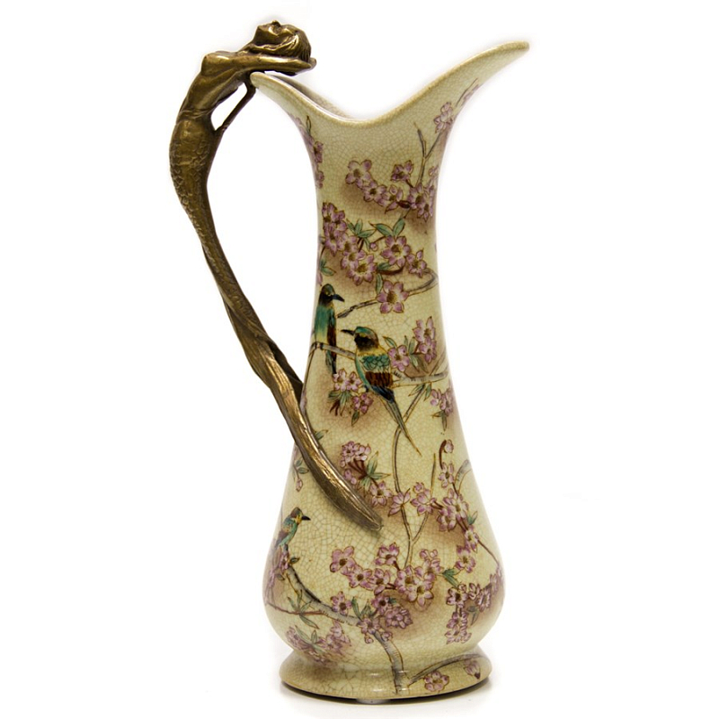 Кувшин Birds in Sakura Мульти Бронза в Краснодаре | Loft Concept 