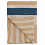 Плед из хлопка с геометрическим рисунком Elan Stripe  варинант исполнения - 1 | Loft Concept в Краснодаре